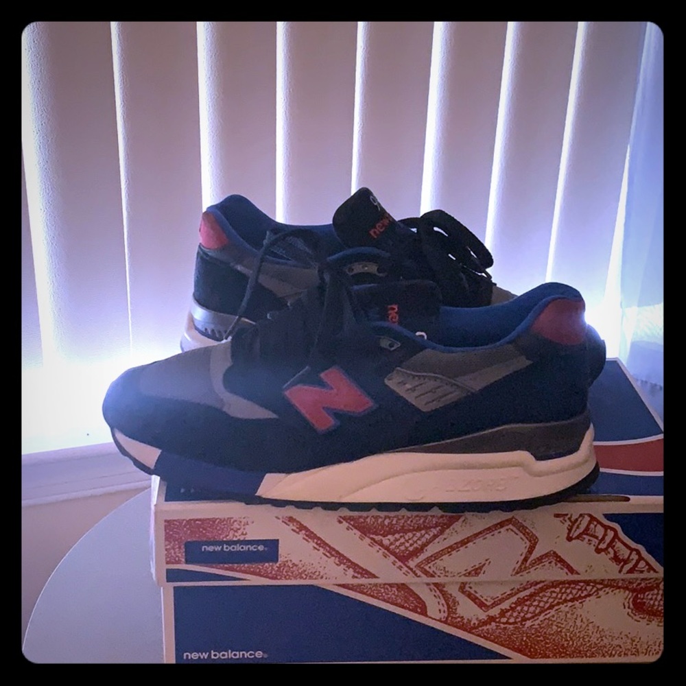 New balance 998 worn twice just like new with box